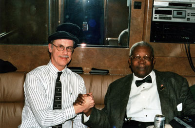 BB King and Dr. Dean Alger